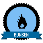 Bunsen Badge